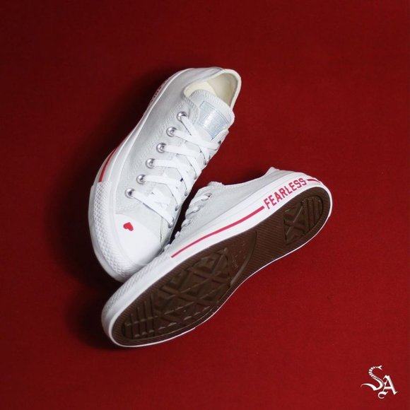 EW Converse Ox Love Fearlessly Casual Sneakers - Picture 5 of 16